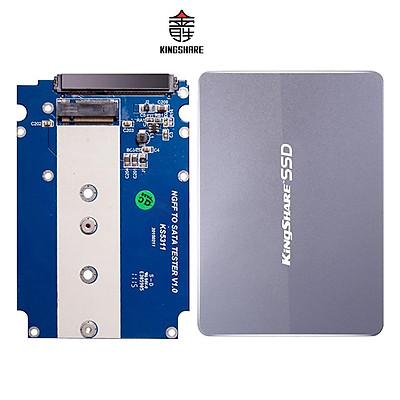 Box Kingshare Chuyển Đổi SSD M2 SATA sang chuẩn SATA III 2.5" (MÀU NGẪU NHIÊN) - Hàng Nhập Khẩu