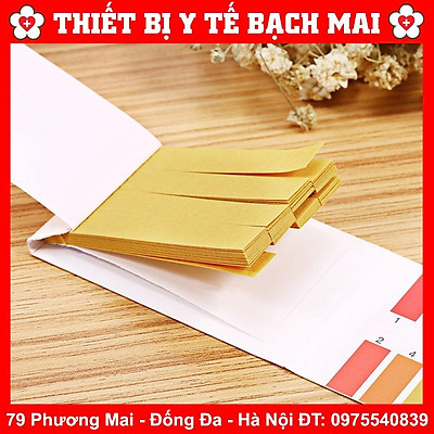 Giấy Quỳ Tím Thử Độ pH Thang Đo Từ 1 Đến 14 