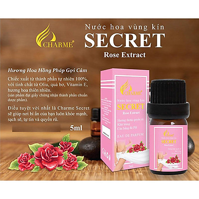 Nước Hoa Vùng Kín Charme Secret Rose Extract 5ml