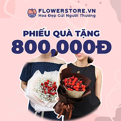 Toàn quốc [E-voucher] - Ưu đãi 800K Flowerstore giao ngay trong ngày