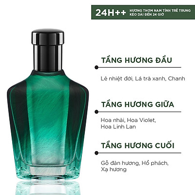 Nước hoa nam Dynik hương cỏ thanh khiết 50ml 