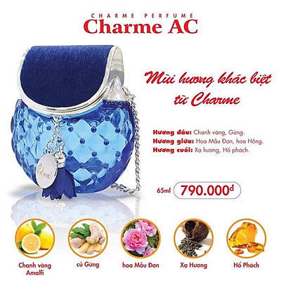 Nước hoa nữ Charme AC