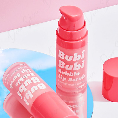 Tẩy Tế Bào Chết Môi Bubi Bubi Lip 12ml + Tặng 1 gói sữa rửa mặt thải độc Super Vegitoks Cleanser 3ml