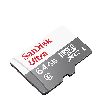 Thẻ nhớ MicroSDXC SanDisk Ultra A1 64GB 100MB/s SDSQUNR-064G-GN3MN - Hàng Chính Hãng