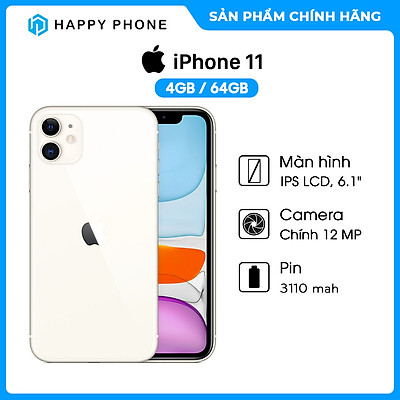 Điện Thoại iPhone 11 64GB  - Hàng  Chính Hãng