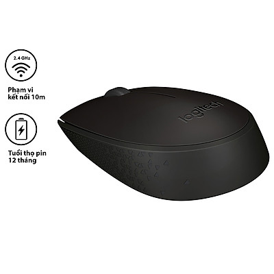 Chuột Không Dây Logitech B170 - Hàng Chính Hãng