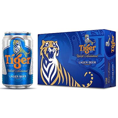 Thùng Bia Tiger 24 Lon (330ml / Lon)