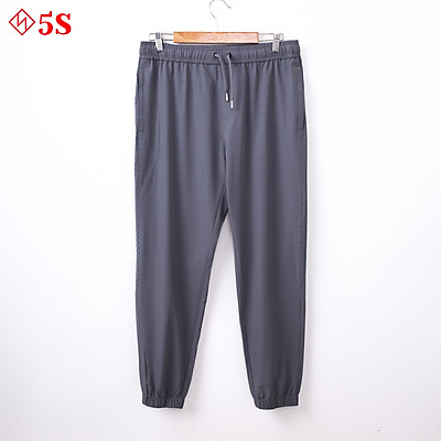 Quần Jogger Nam 5S Cao Cấp Vải Gió, Dáng Thể Thao, Bo Ống Trẻ Trung, Lưng Thun Thoải Mái