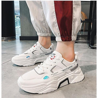 Giày thể thao sneaker nam phong cách trẻ trung 2020 - 015 trắng 