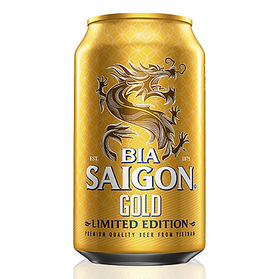 Thùng 18 Lon Bia Sài Gòn GOLD 330ml