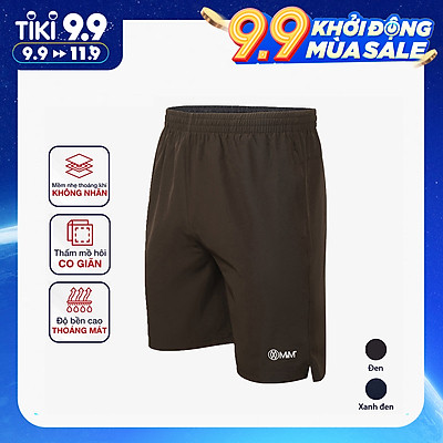 Quần đùi short gió nam thể thao Basic trẻ trung năng động, thoáng mát co giãn 4 chiều MRM Manlywear