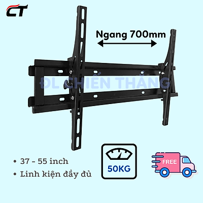 Khung treo tivi nghiêng 37 - 55 inch - Hàng chính hãng