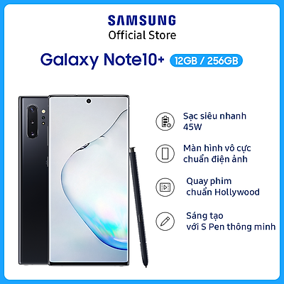 Điện Thoại Samsung Galaxy Note 10 Plus (256GB/12GB) - Hàng Chính Hãng