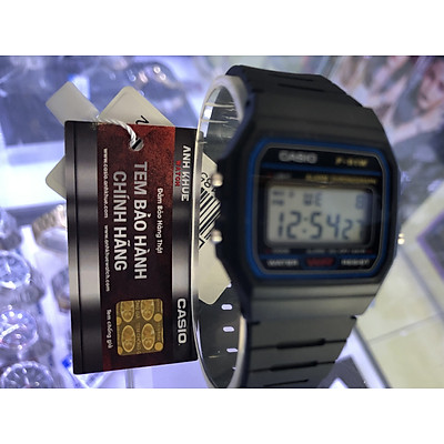 Đồng Hồ Nam Casio F91W-1DG Chính Hãng