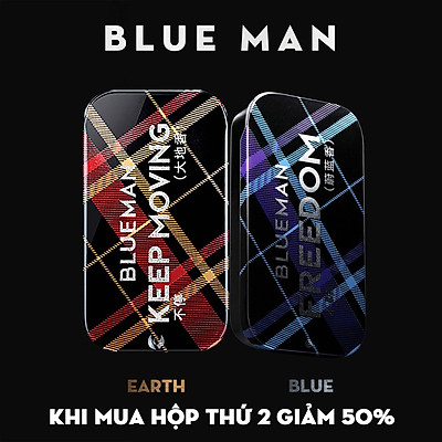 Nước Hoa Khô Dành Cho Nam BlueMan Siêu Thơm 10g