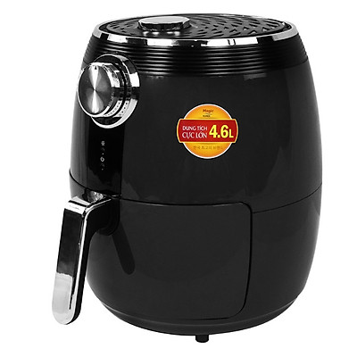 Nồi Chiên Không Dầu Magic A-802 (4.6 Lít) Đen - Hàng Chính Hãng