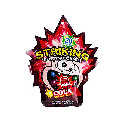 STRIKING - KẸO NỔ HƯƠNG COLA 30G