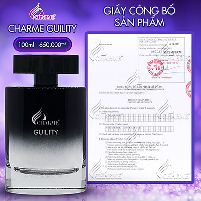 Nước Hoa Nam Charme Guility 100ml 