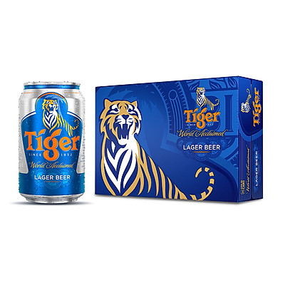 Thùng Bia Tiger 24 Lon (330ml / Lon)