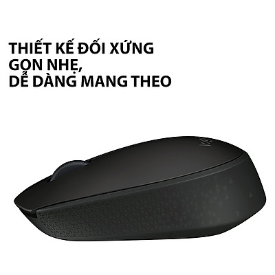 Chuột Không Dây Logitech B170 - Hàng Chính Hãng