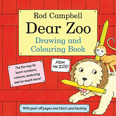 Sách tô màu The Dear Zoo Drawing And Colouring Book
