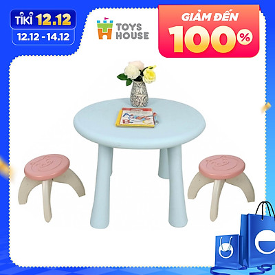 Bộ bàn ghế cho bé ngồi chơi, ngồi tập vẽ Toyshouse - Royalcare - RT01B 