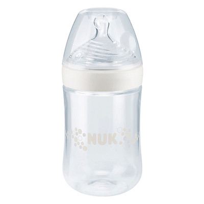 Bình Sữa Nhựa PP Nature Sense 260ml Núm Ti Silicone S2 Nuk NU21496 (Size M) - Màu Ngẫu Nhiên