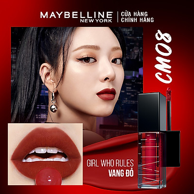 Son Kem Mịn Lì Như Nhung Cushion Mattes Maybelline New York Hiệu Ứng Lì Đa Chiều 6.4ml