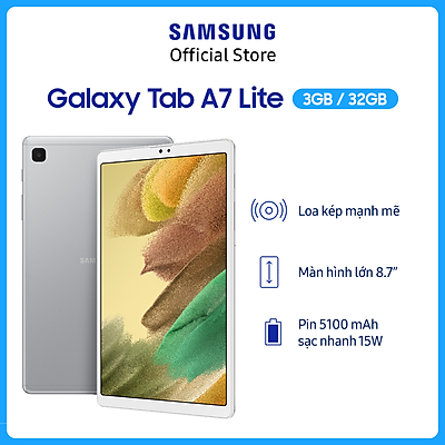 Máy tính bảng Samsung Galaxy Tab A7 Lite LTE SM-T225 - Hàng Chính Hãng