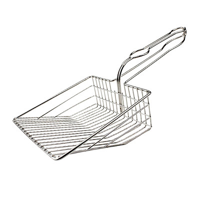 stainless steel cat litter scoop