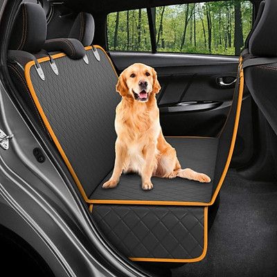 Dog Back Seat Cover Protector Universal Waterproof Scratchproof Anti Slip Car For Pets Tiki - Waterproof Protective Car Seat Covers