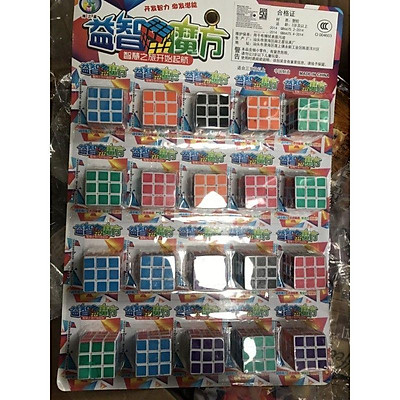 vỉ Rubik 3x3 loại nhỏ (20cái)