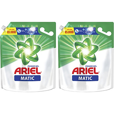 Combo 2 Nước Giặt Ariel Matic Đậm Đặc/ Hương Downy/ Khử Mùi Ẩm Mốc