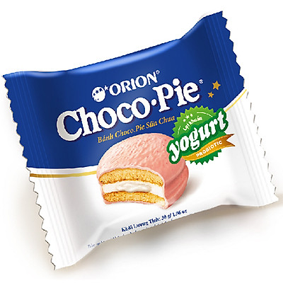 Bánh Orion Chocopie Sữa Chua Yogurt (12 bánh x 30g)