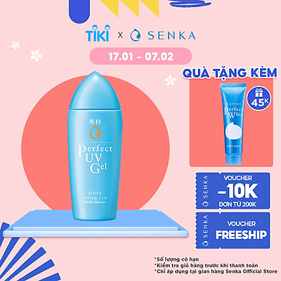 Gel sữa chống nắng Senka Perfect UV Gel 80ml