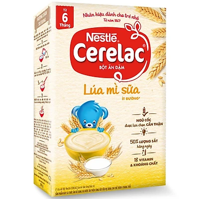 Bột ăn dặm Nestle Cerelac