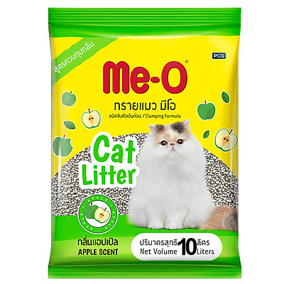 Cát Vệ Sinh Cho Mèo Me-O Hương Táo (10L)