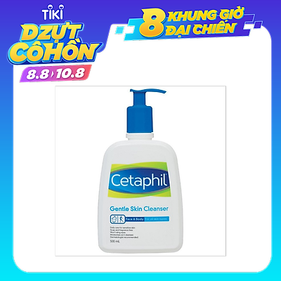 Sữa Rửa Mặt Cetaphil Gentle Skin Cleaner (500ml) - 8394107341305,9318637069637