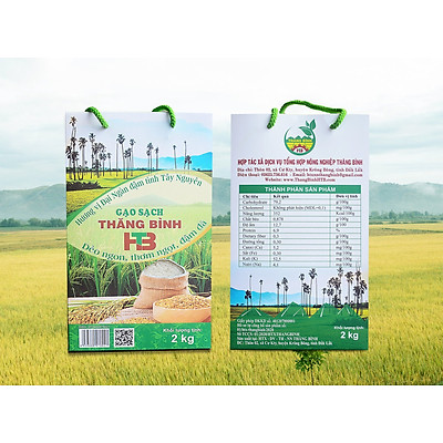 GẠO SẠCH THĂNG BÌNH HTB ST24