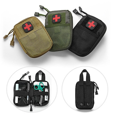 Outdoor Tactical Molle Medical First Aid Edc Pouch Phone Pocket Bag Organizer VU 