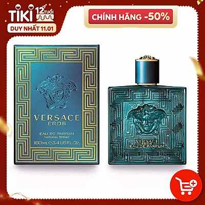 Nước Hoa Nam Versace Eros 100ML EDP ( Mới Nhất, Thơm Lâu Hơn)