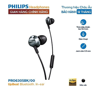Tai nghe Philips PRO6305BK/00, Màu đen - Hàng nhập khẩu | Philips TV and  Audio | Tiki