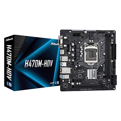 Bo mạch chủ  Mainbroad Asrock H470M-HDV - Hàng Chính Hãng