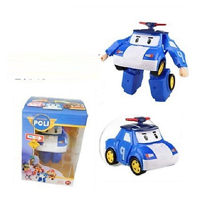 Đồ chơi lắp ráp Poli Robot biến hình cho bé 2 in 1