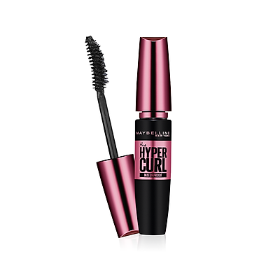 Mascara Dài Mi và Cong Mi Maybelline New York Hyper Curl Waterproof Chuốt Mi Đen Không Lem Không Trôi 9.2ml