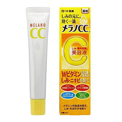 Tinh chất vitamin C tinh khiết dưỡng trắng và mờ thâm CC MELANO - 20ml