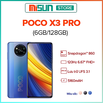 Điện thoại Xiaomi POCO X3 PRO - Hàng Chính Hãng