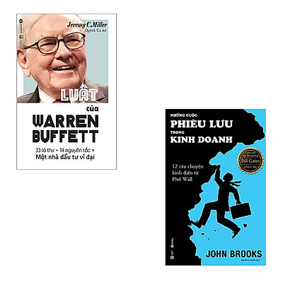 Bộ 2 cuốn về Warren Buffet và cuốn sách yêu thích của ông: Luật Của Warren Buffet - Những Cuộc Phiêu Lưu Trong Kinh Doanh