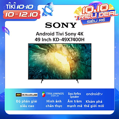 Android Tivi Sony 4K 49 Inch KD-49X7400H