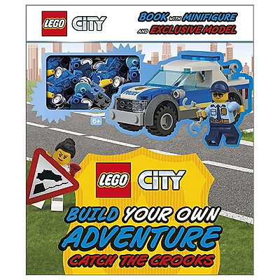 LEGO City Build Your Own Adventure Catch The Crooks: With Minifigure And Exclusive Model